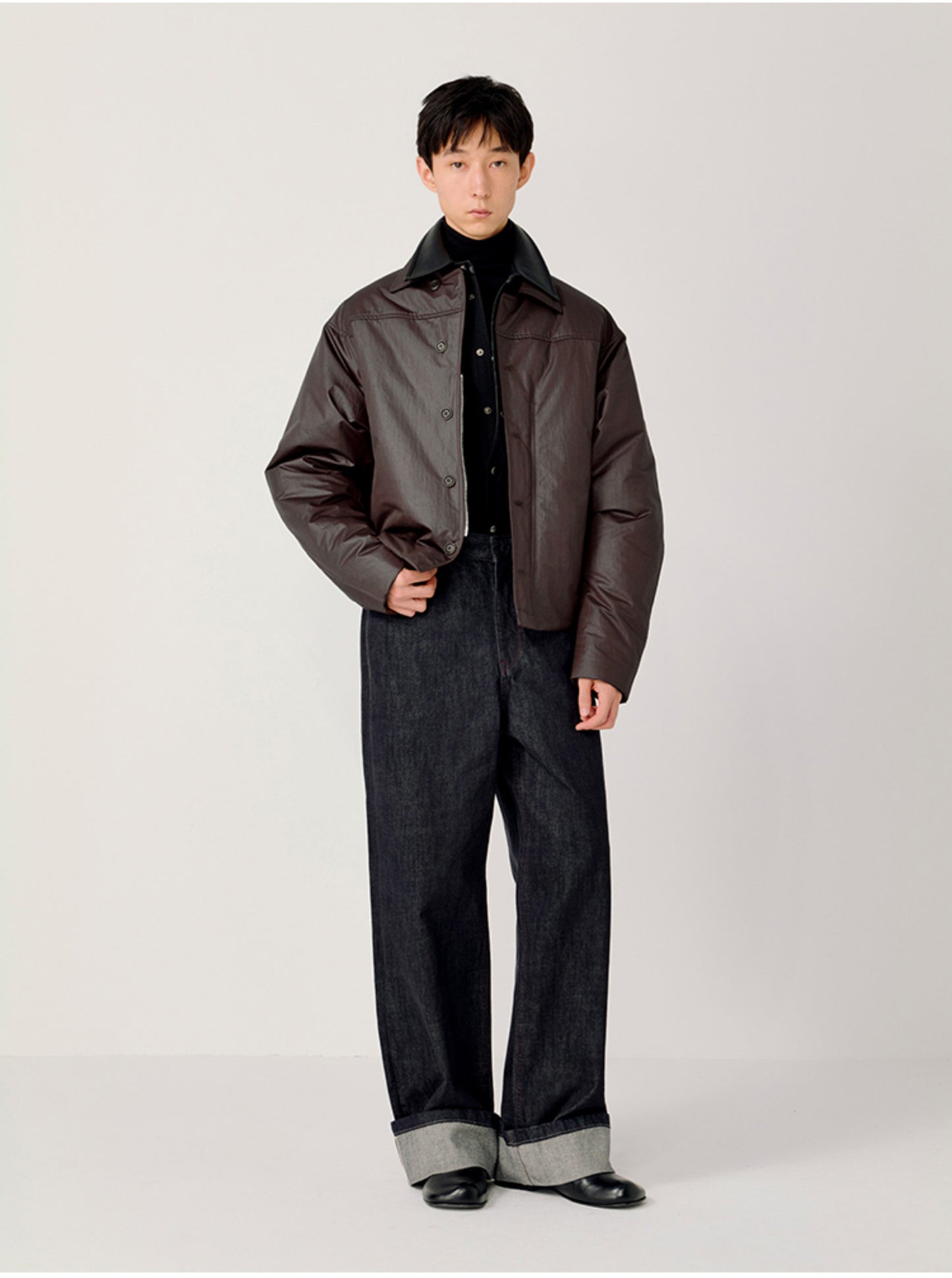 Straight Wide-Leg Jeans