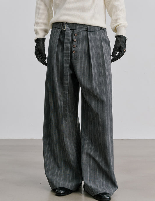 Striped Casual Pants
