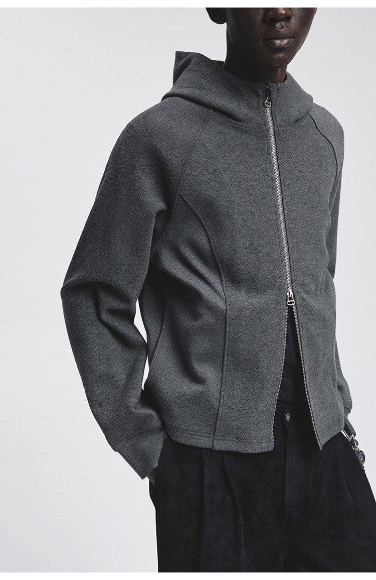 Raglan Sleeve Hooded Sweatshirt