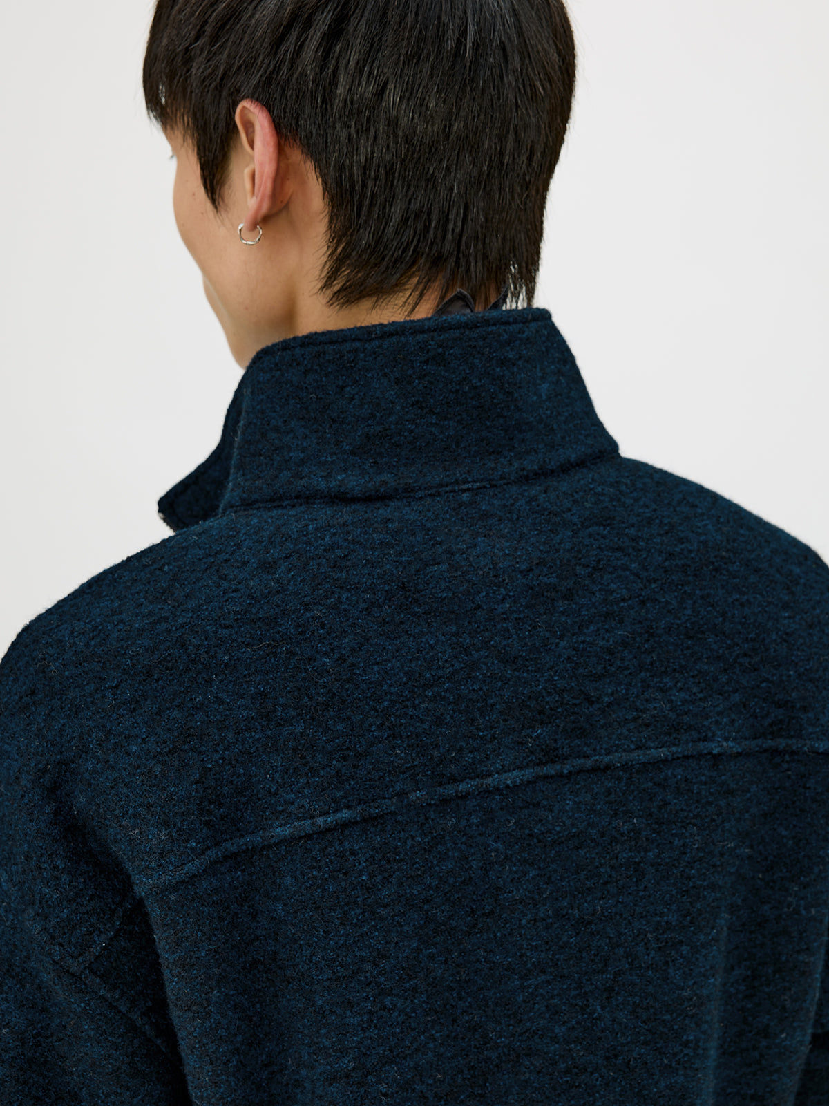 Half-Open Sweatshirt