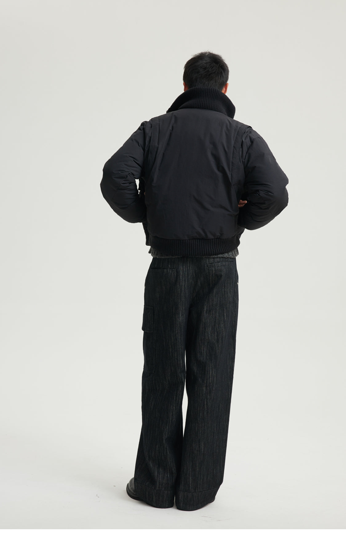 Large Pocket Down Jacket