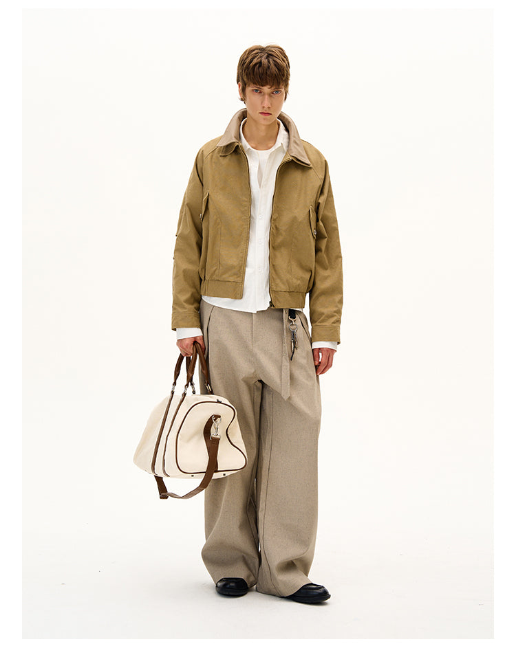 Double-Layer Collar Jacket