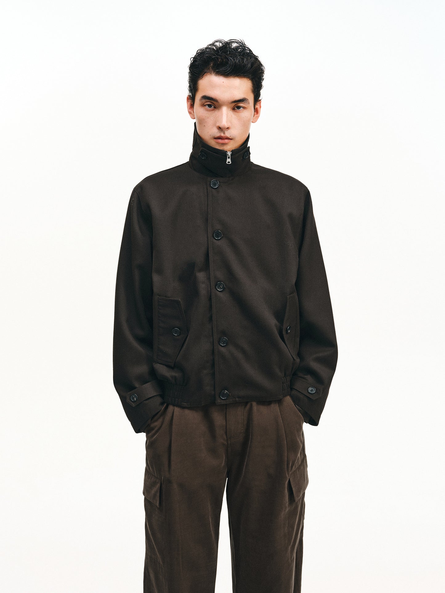 Double-breasted jacket