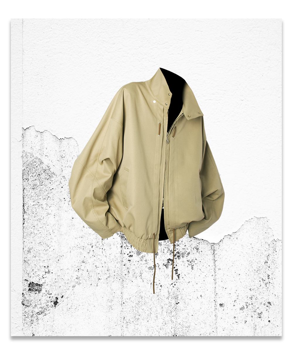 Detachable Hood Harrington Jacket