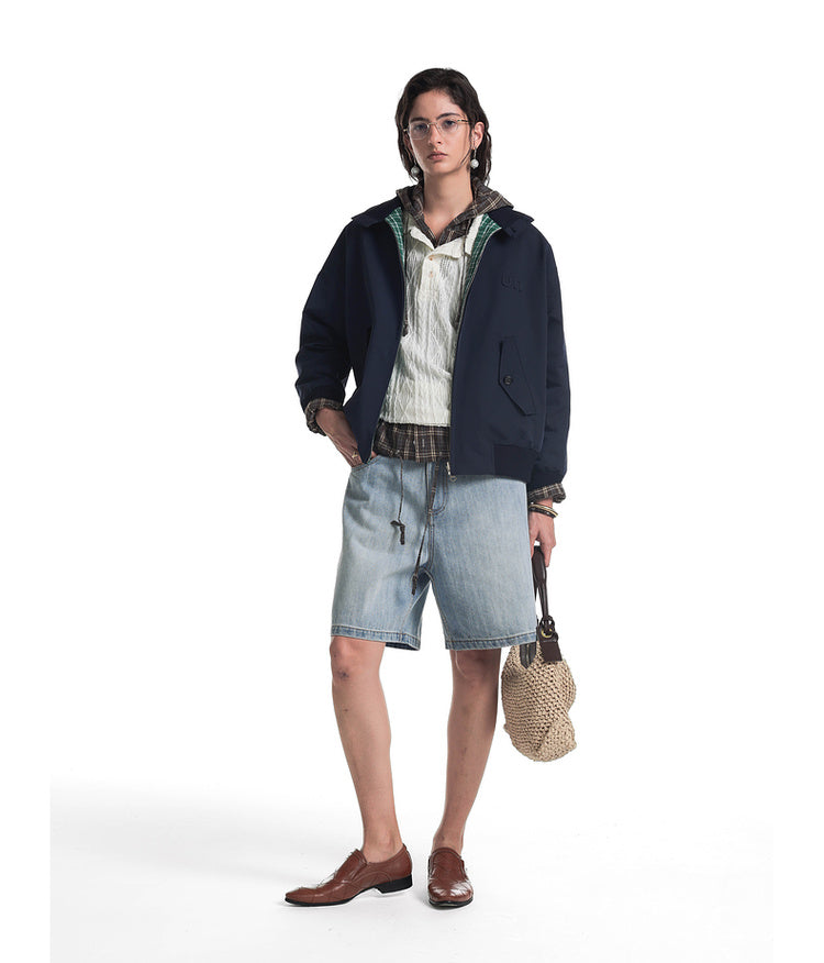 Reversible waterproof jacket