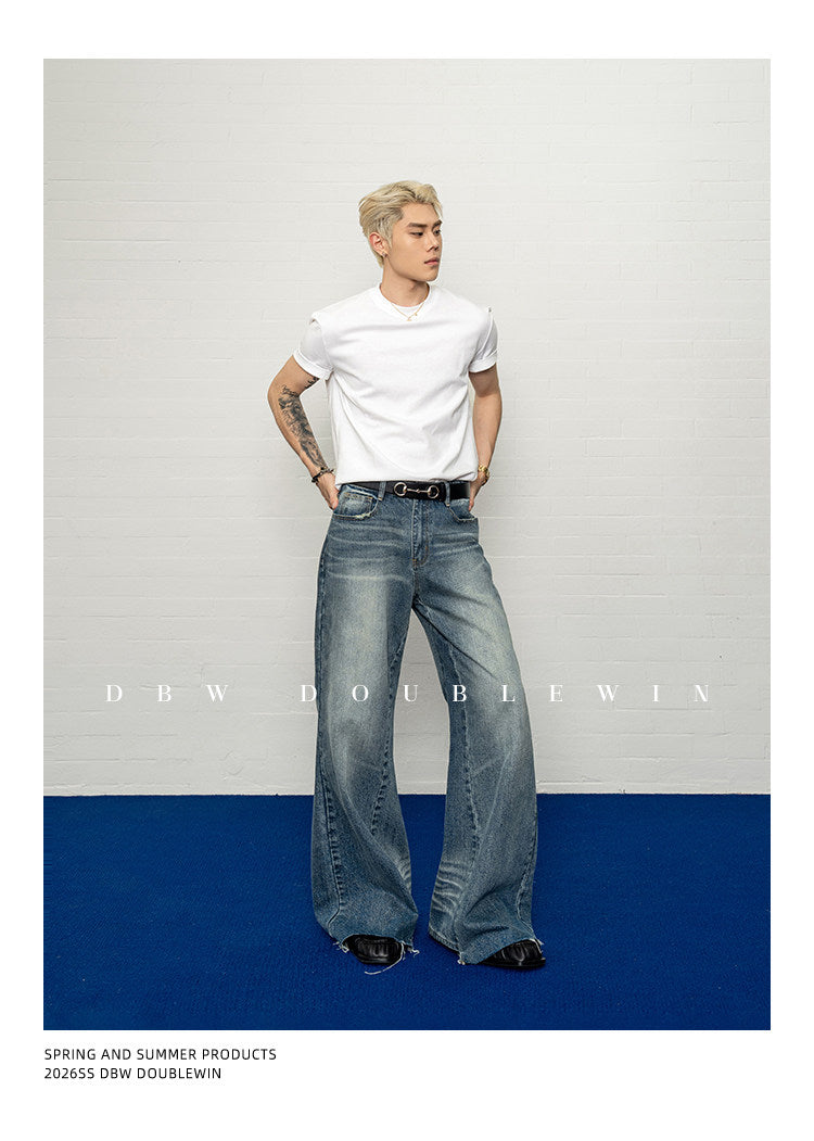 Slim-Fit Regular-Sleeve T-Shirt