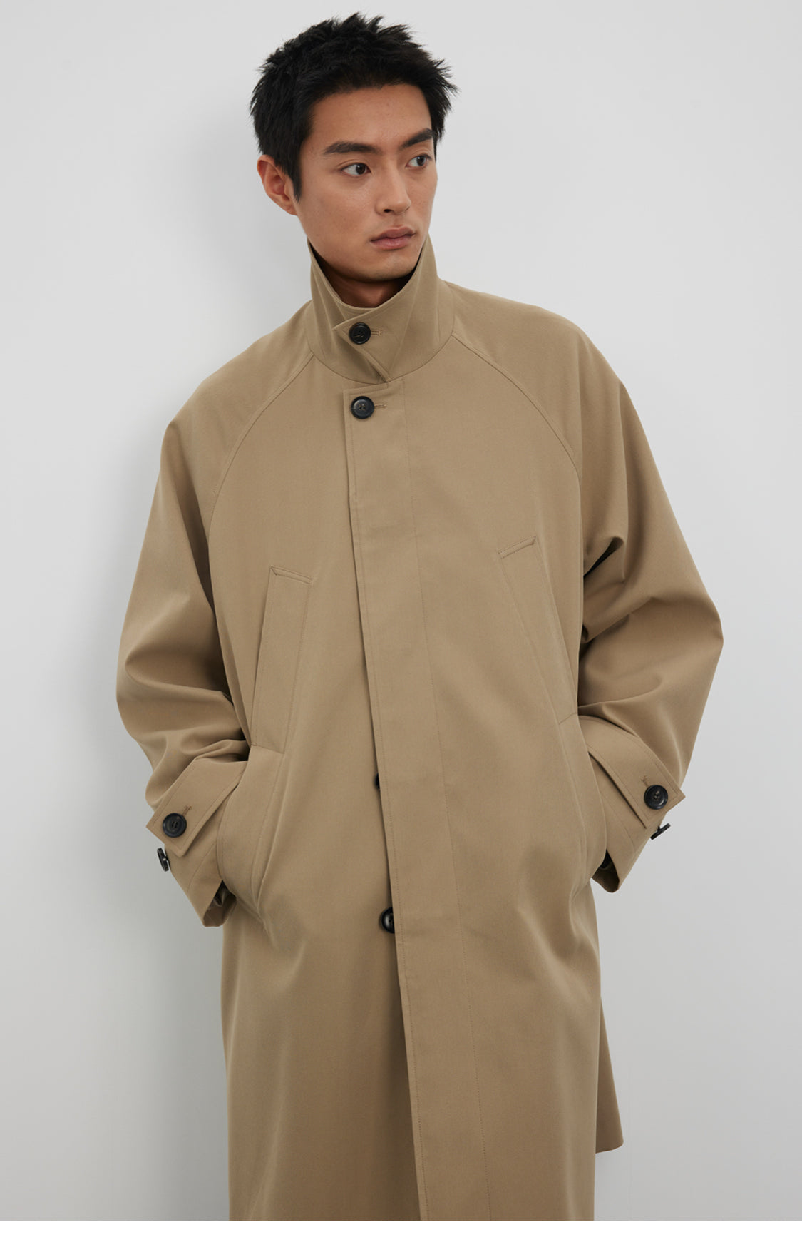 High-end mid-length coat