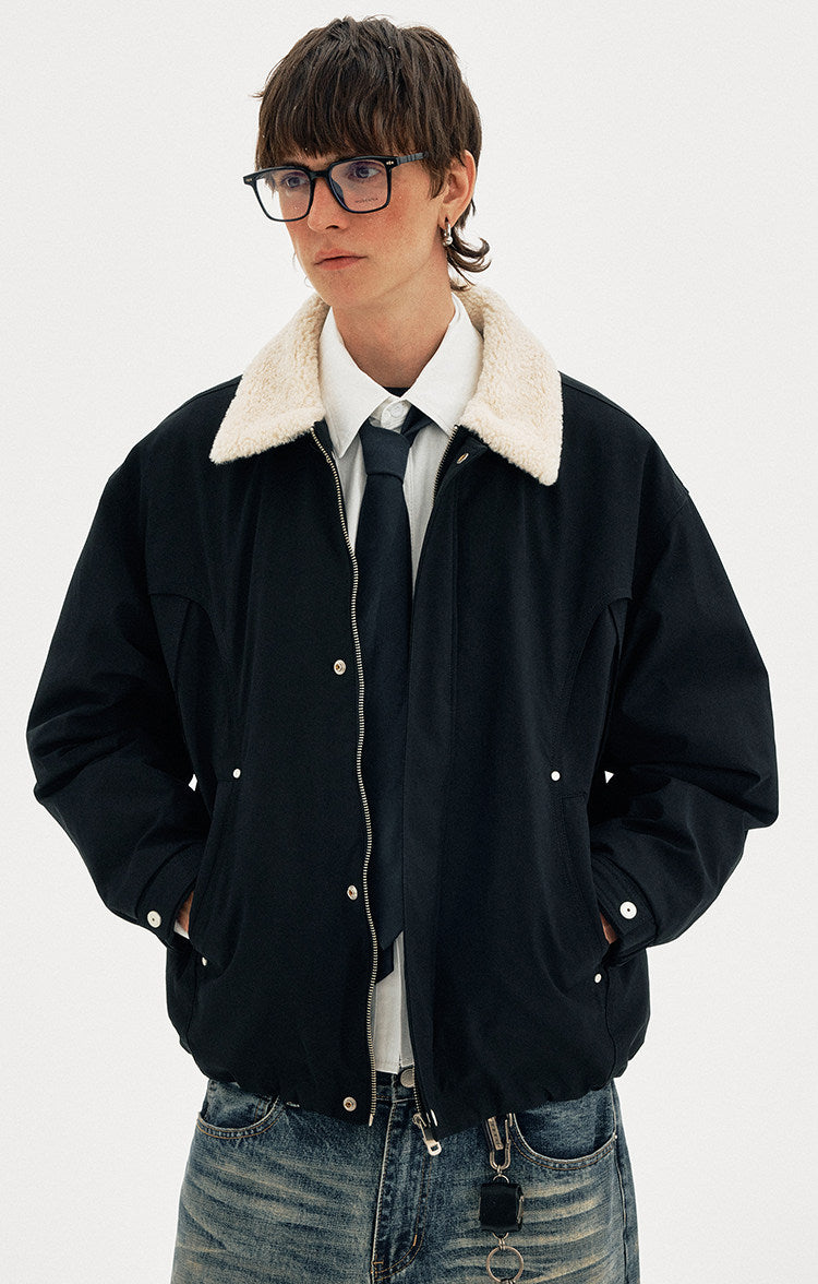 Unisex Retro-Style Casual Down Jacket