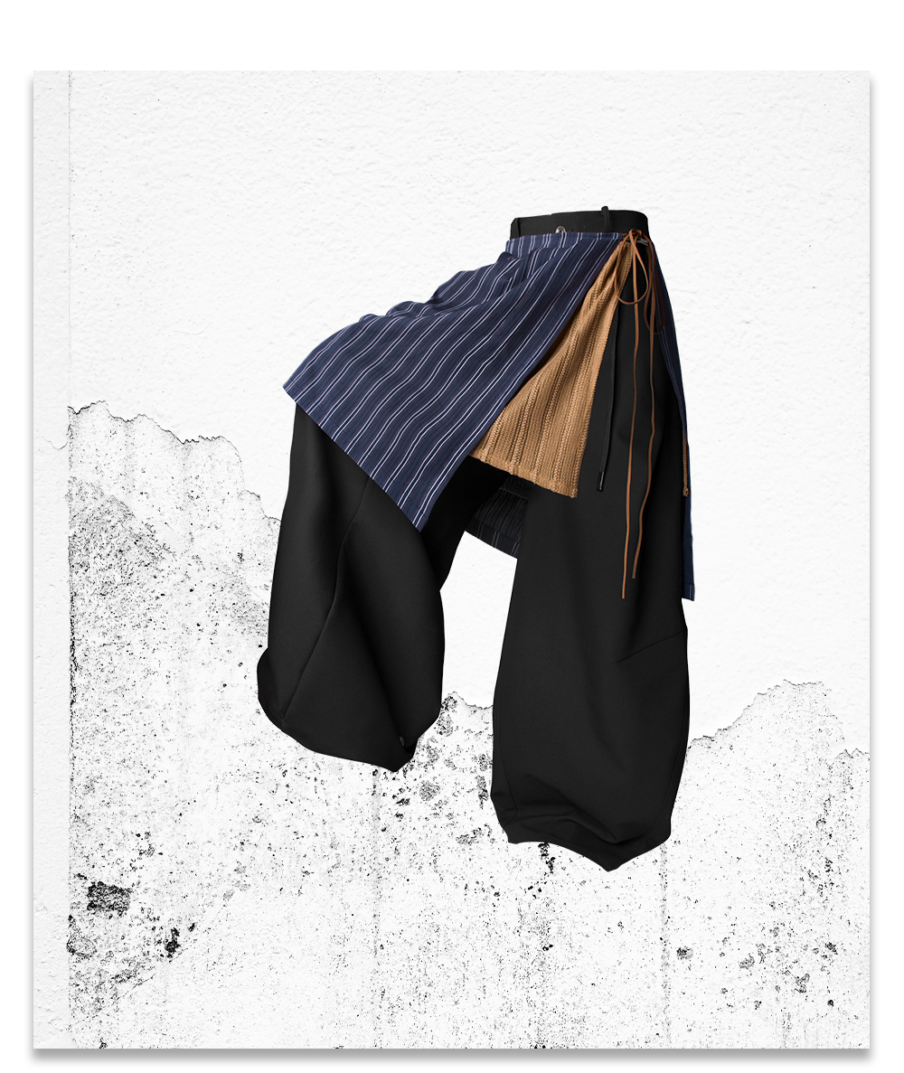 Detachable Oversized Casual Pants