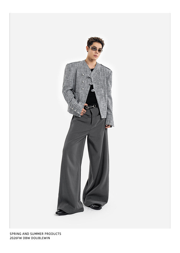 Casual Pants with 3D Patch Pockets