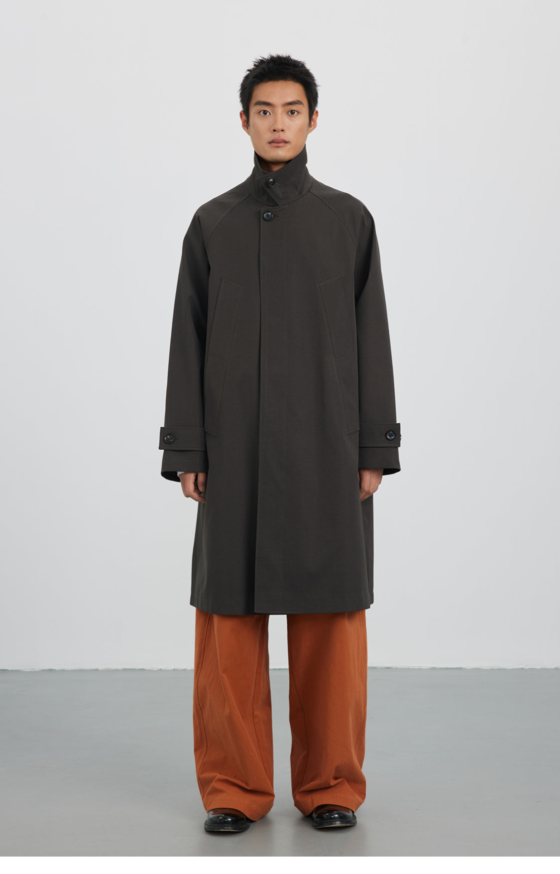 High-end mid-length coat