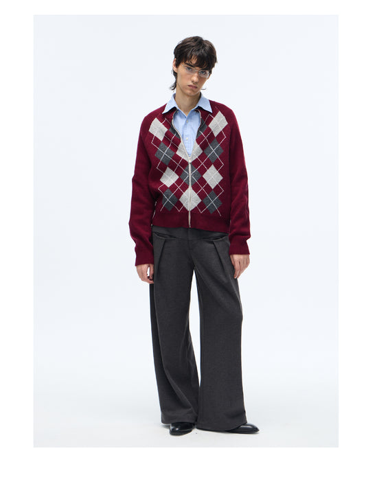 Retro Wool Cardigan