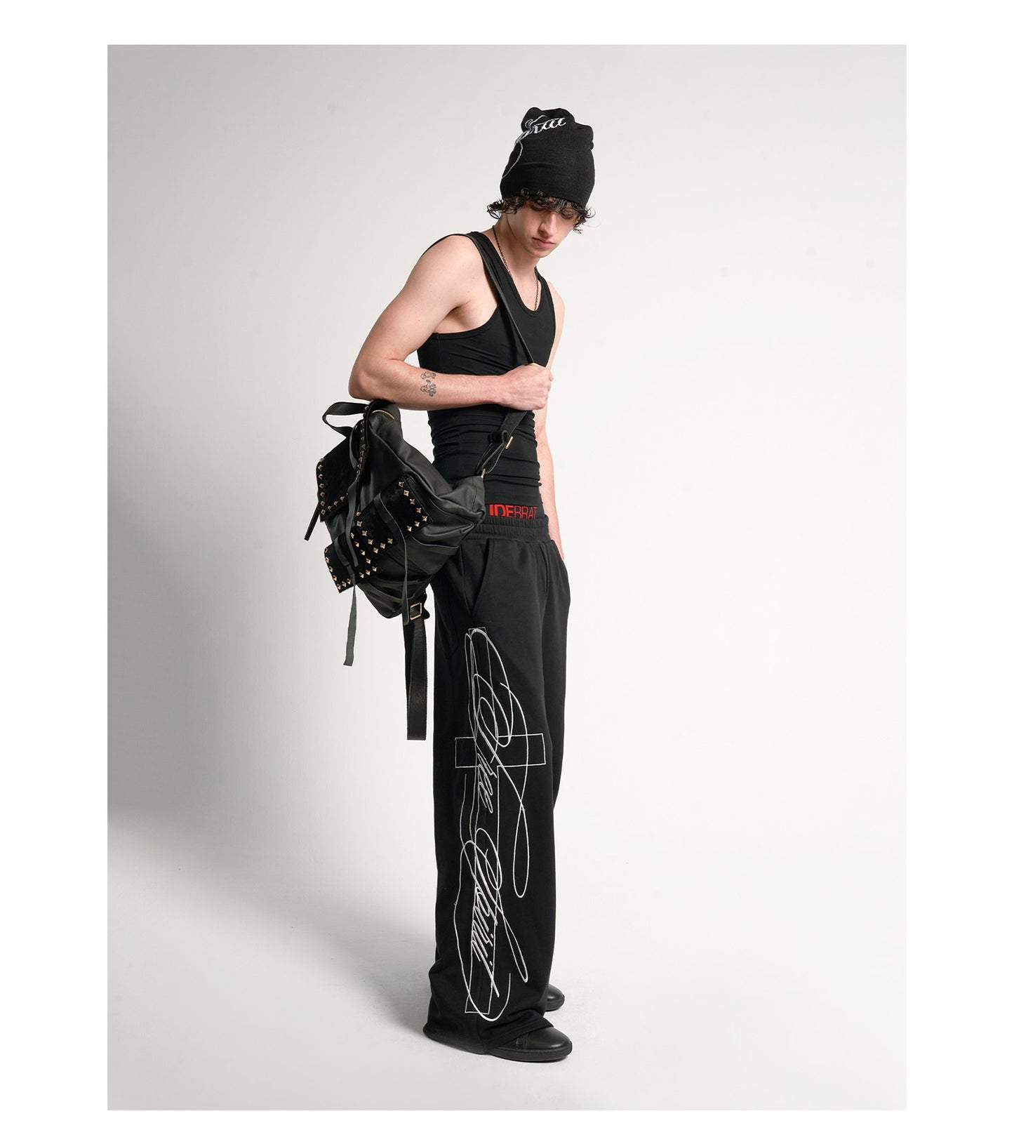 Cross-Stitch Sweatpants