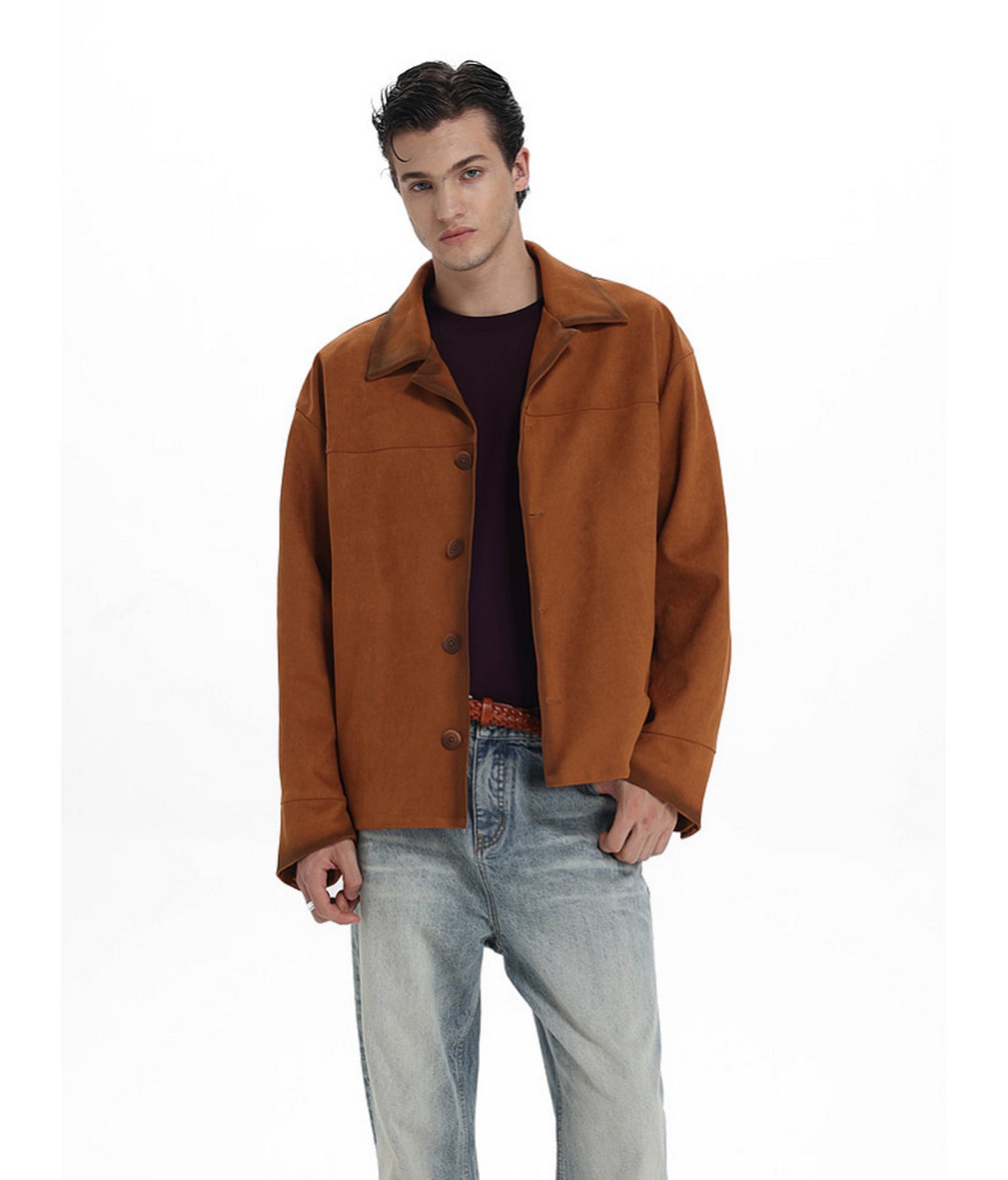 Suede Short Jacket
