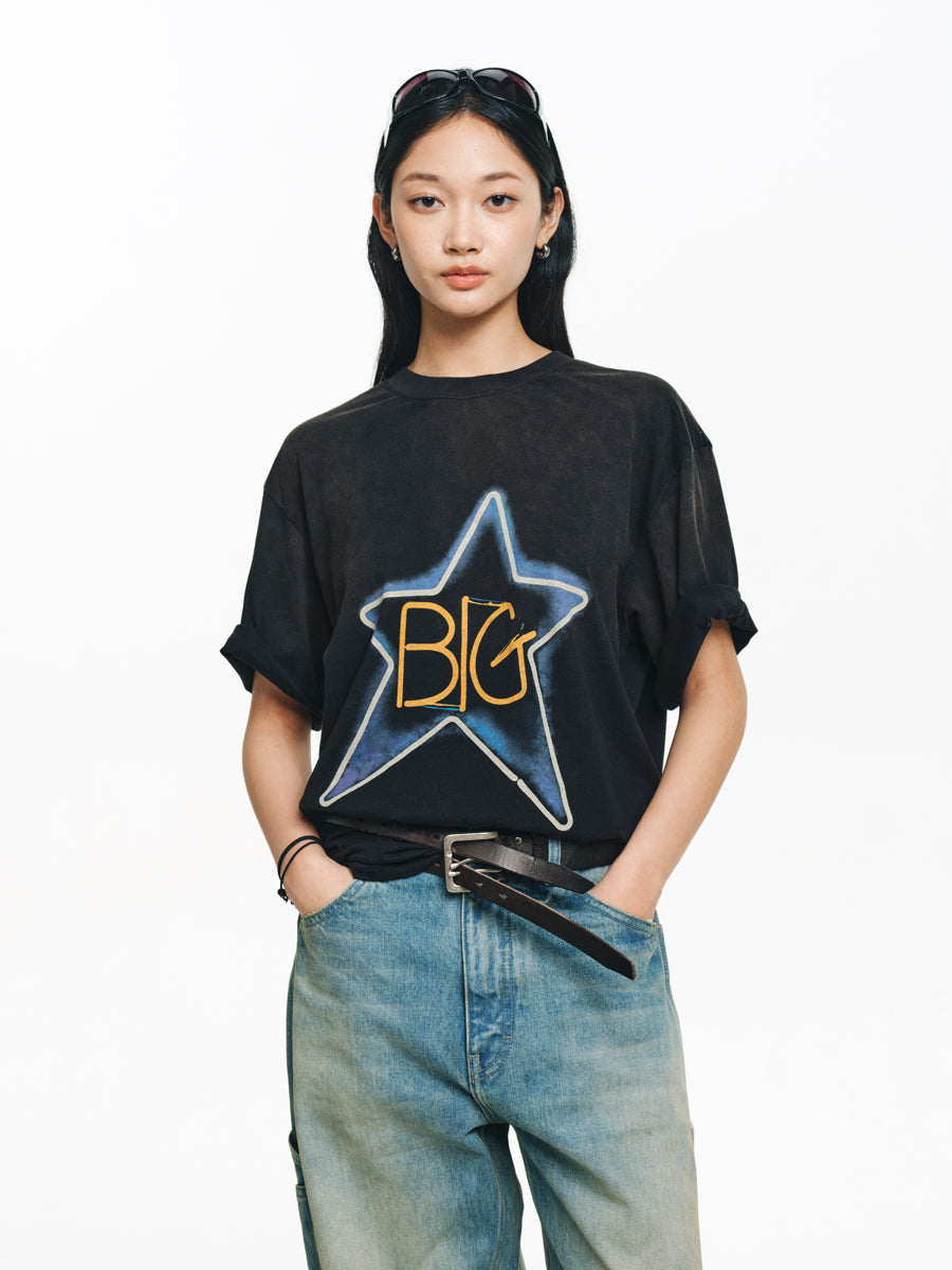 Big Star Print T-Shirt