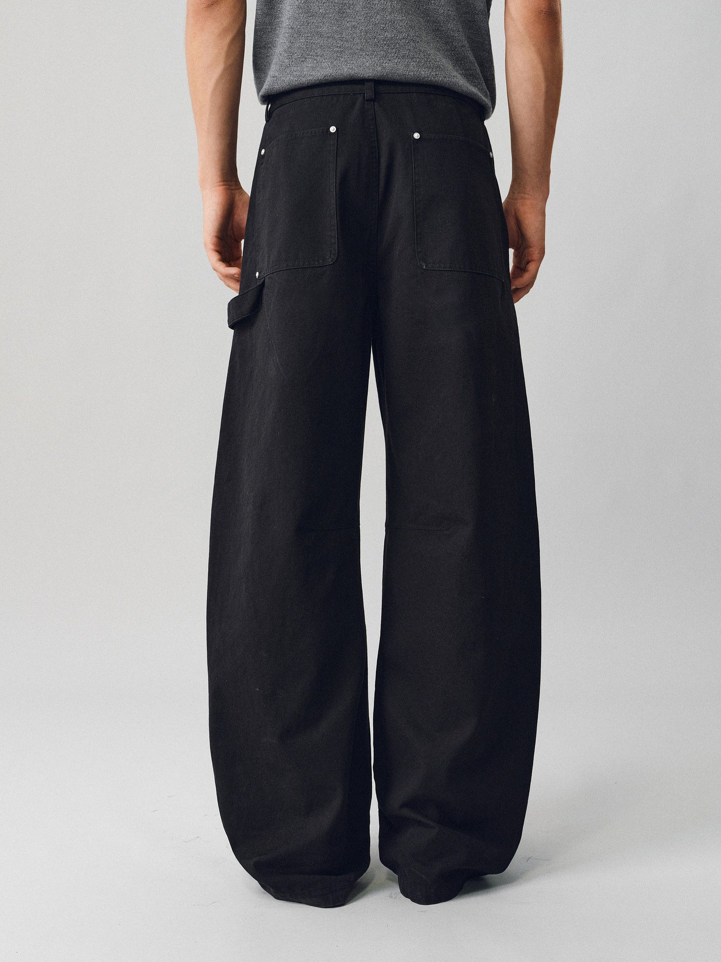 Curved-Blade Work Pants