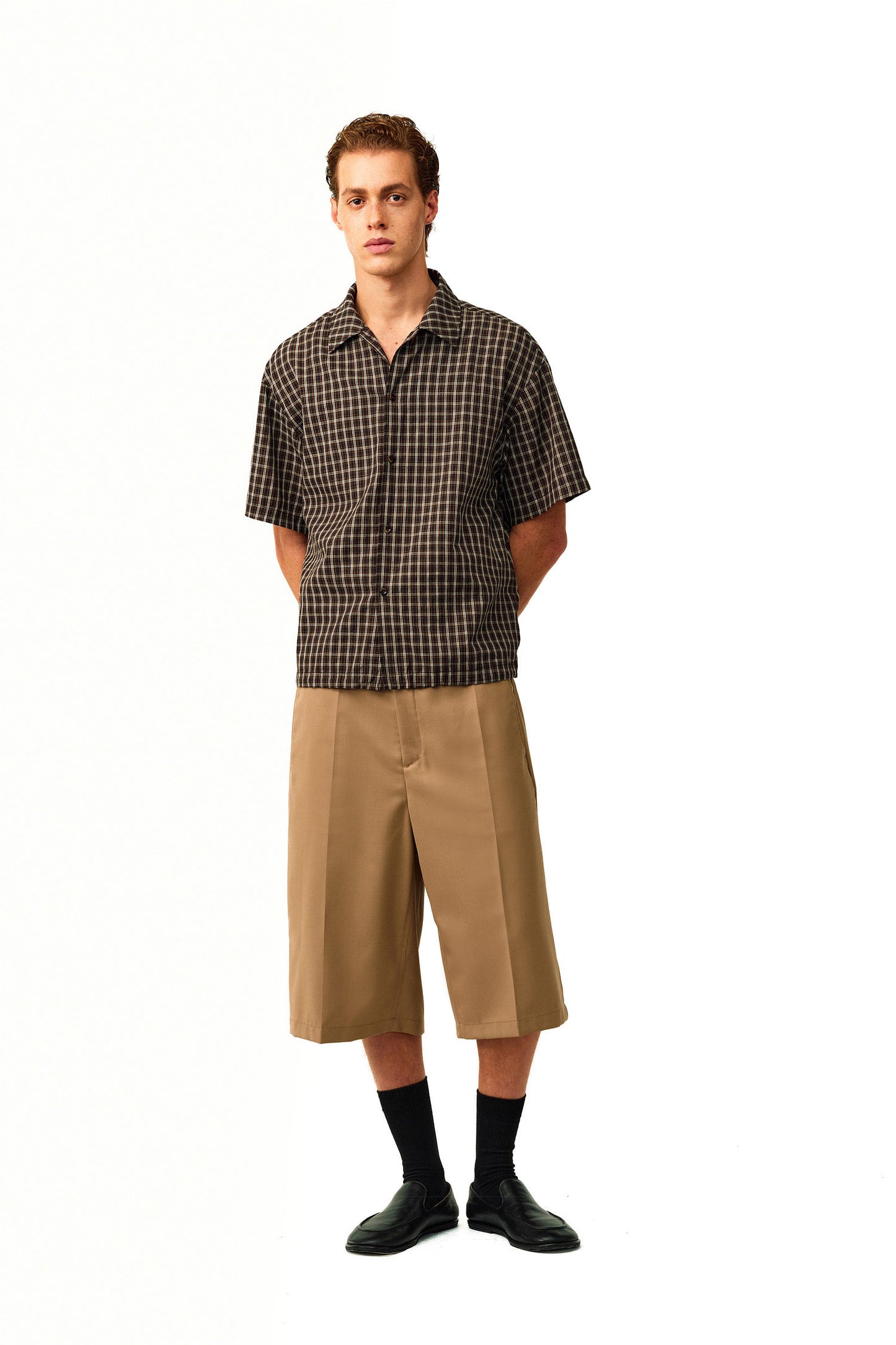 Linen Check Shirt