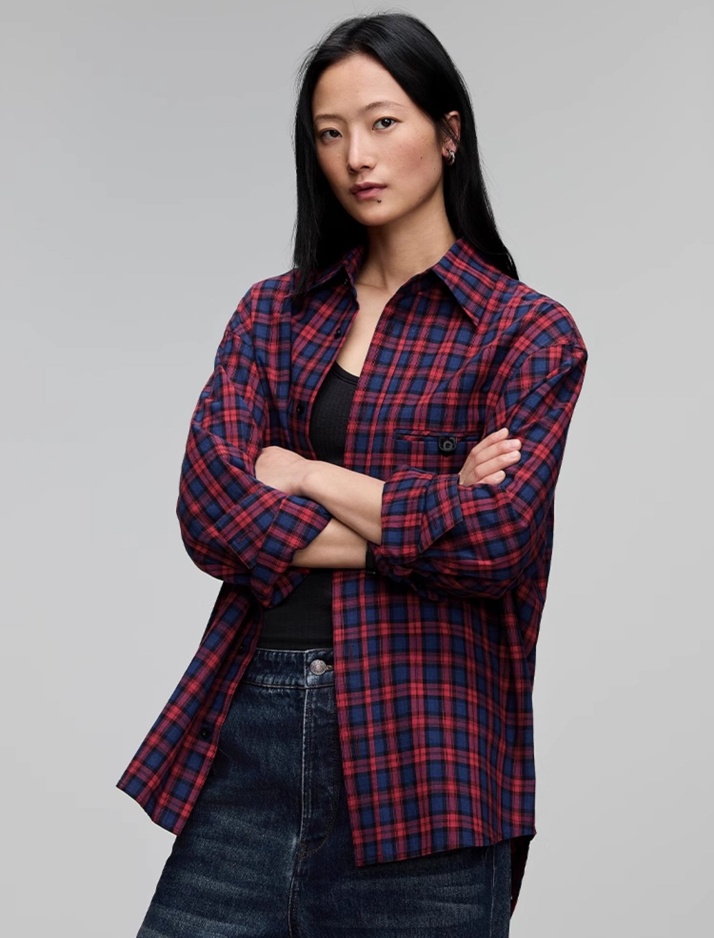 Drop Shoulder Casual Shirt