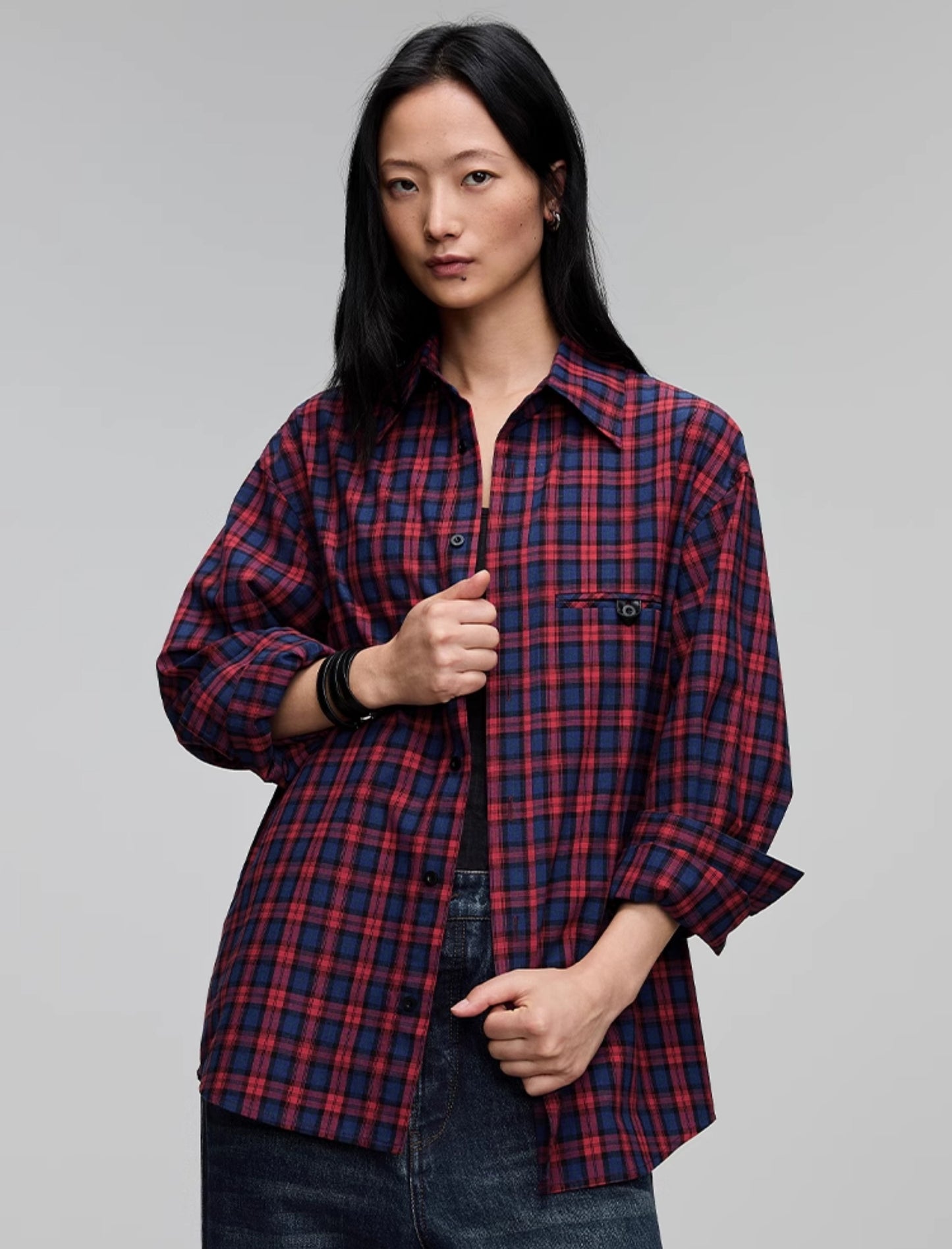 Drop Shoulder Casual Shirt