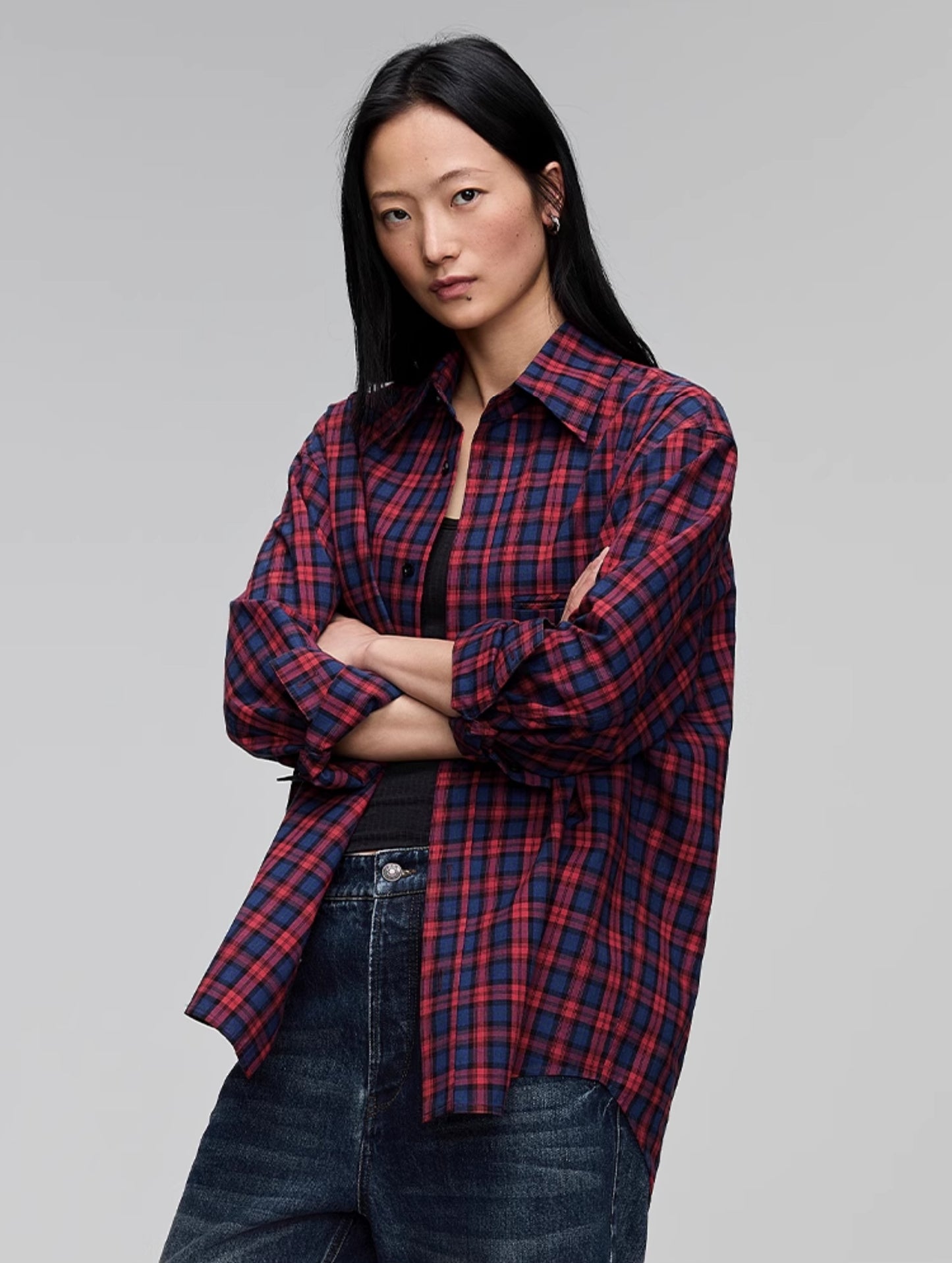 Drop Shoulder Casual Shirt