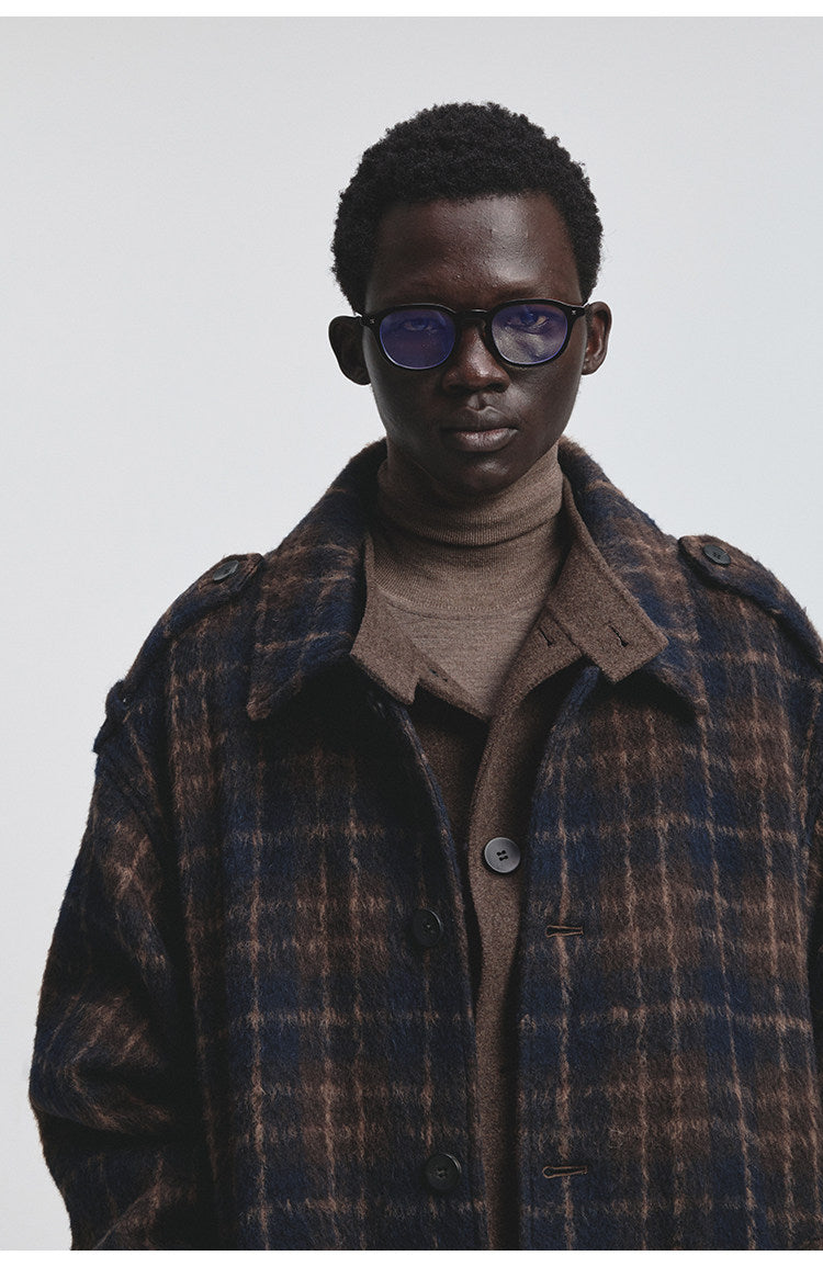 Single-faced Wool Coat