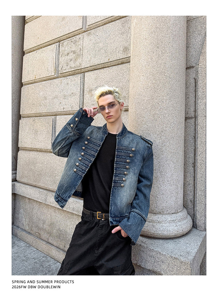 Vintage Washed Denim Jacket