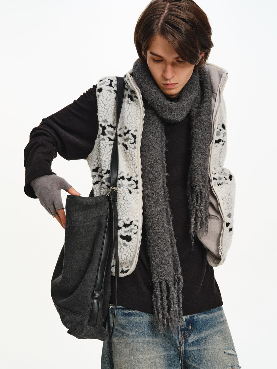 Jacquard vest