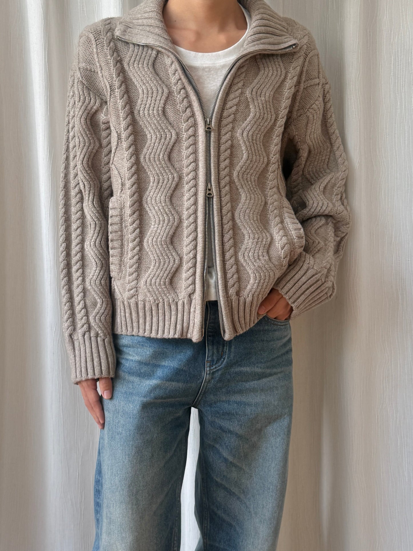 Heavyweight Chunky Knit Cardigan