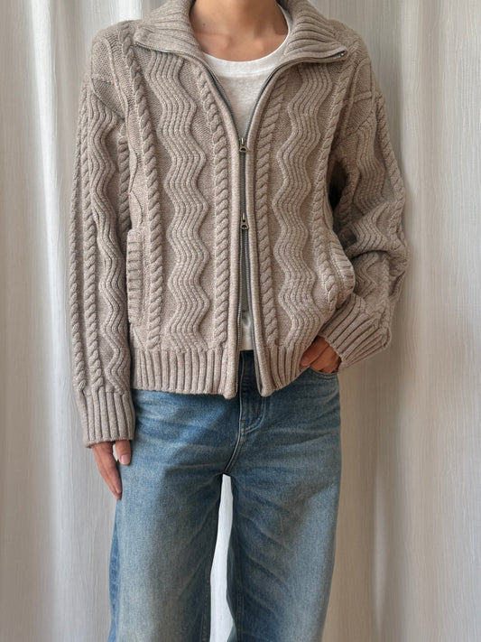 Heavyweight Chunky Knit Cardigan