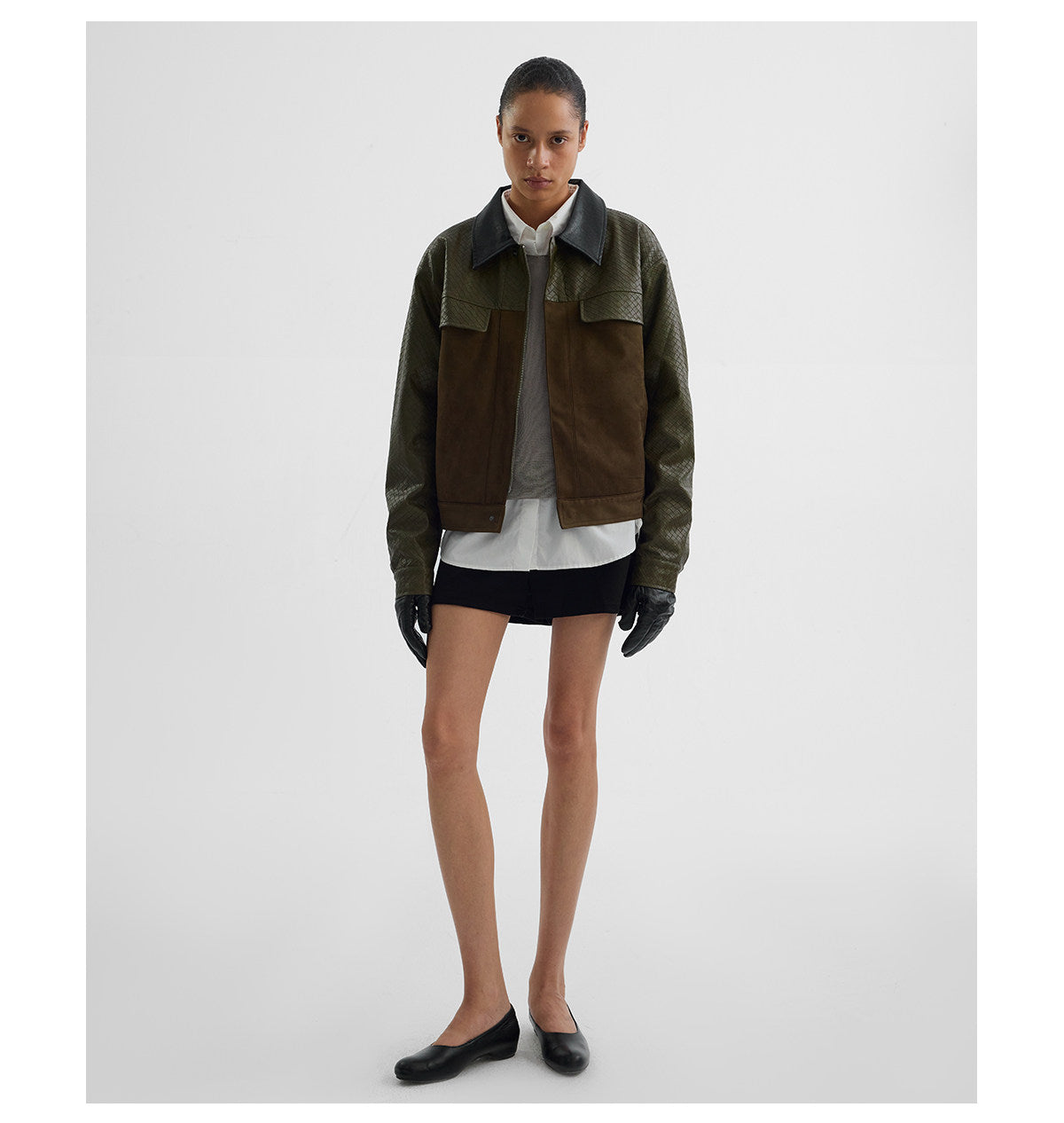 Suede Velvet Jacket