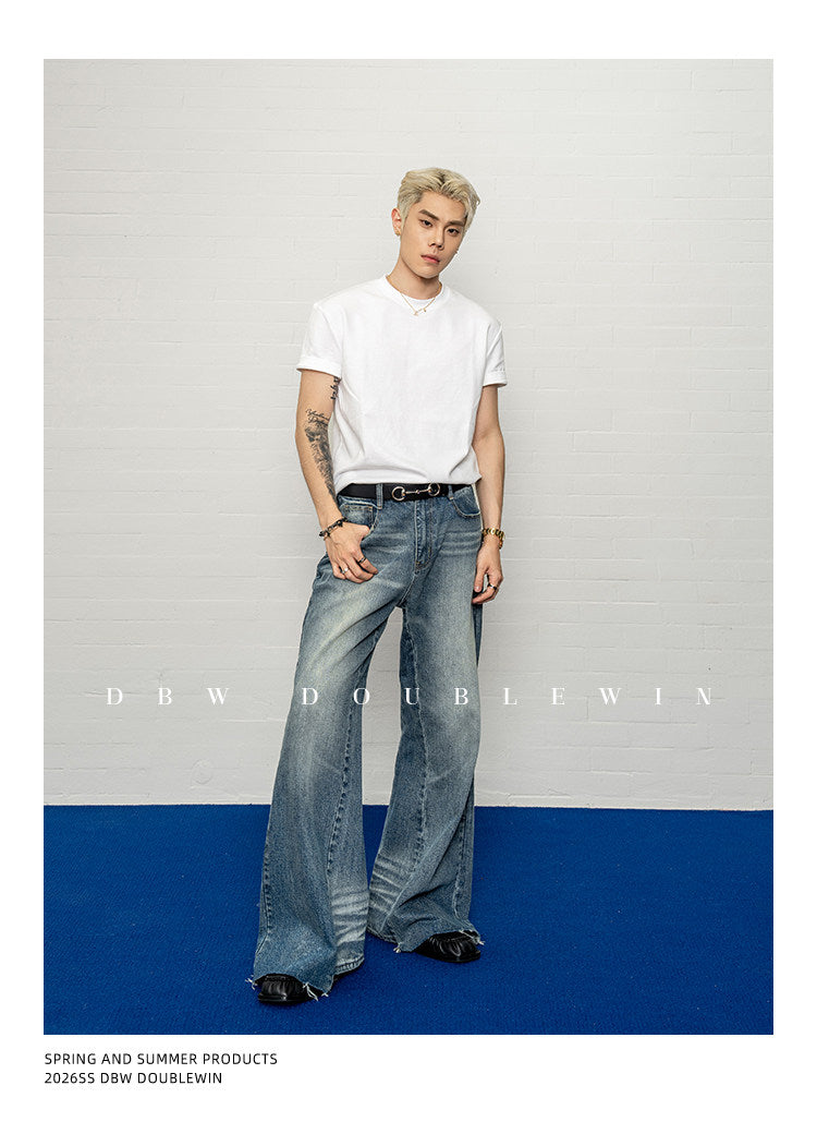 Slim-Fit Regular-Sleeve T-Shirt