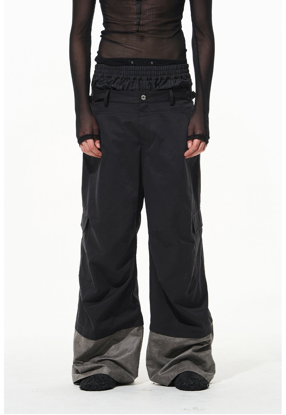 Three-layer workwear casual pants