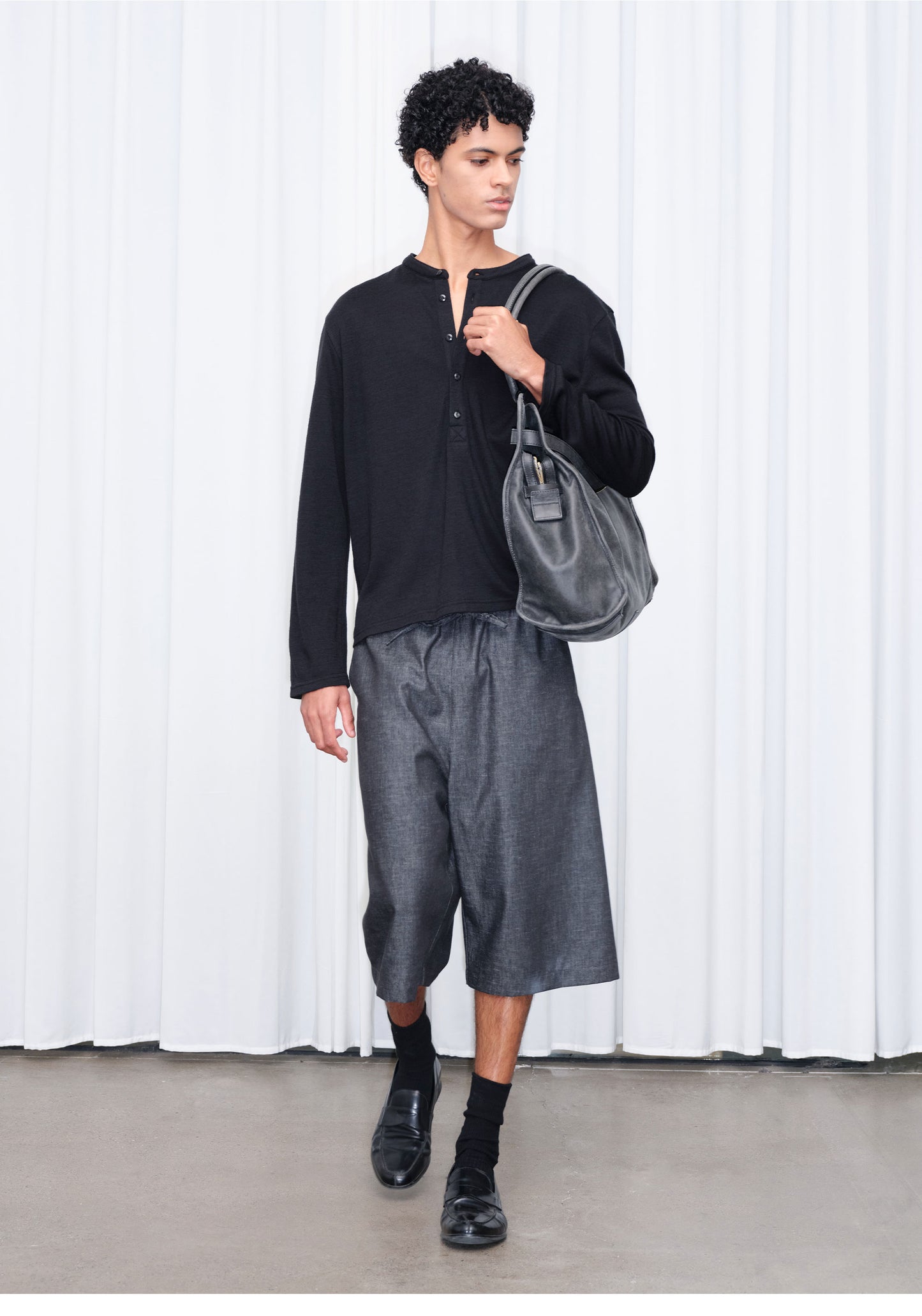 Relaxed-Fit Mid-Length Shorts