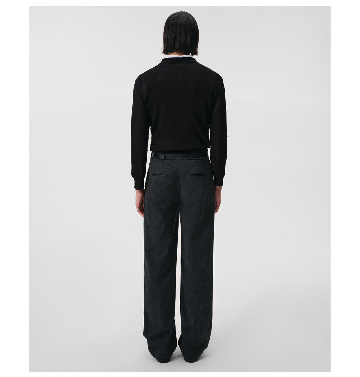 Slim-Fit Faux Two-Piece Polo Shirt