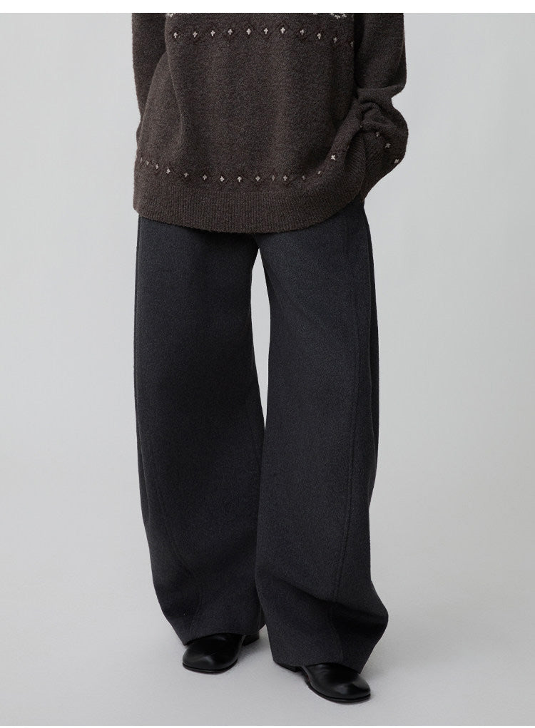 Curve Blade Casual Pants