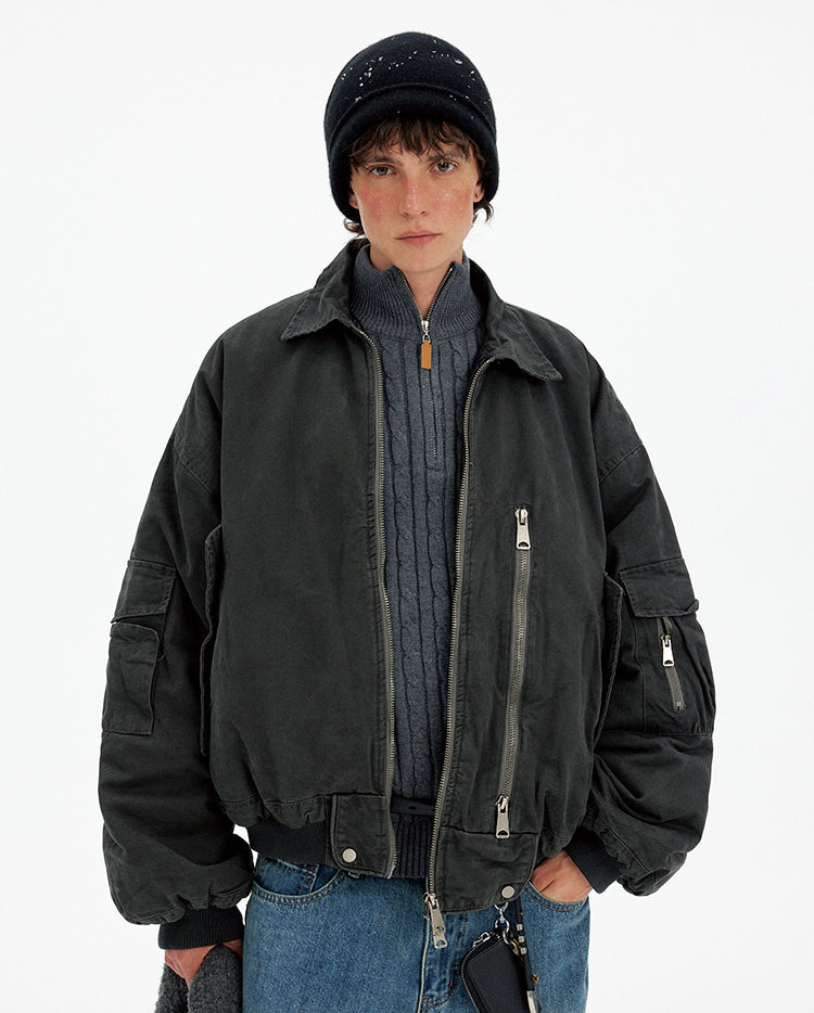 Multi-Pocket Work Jacket