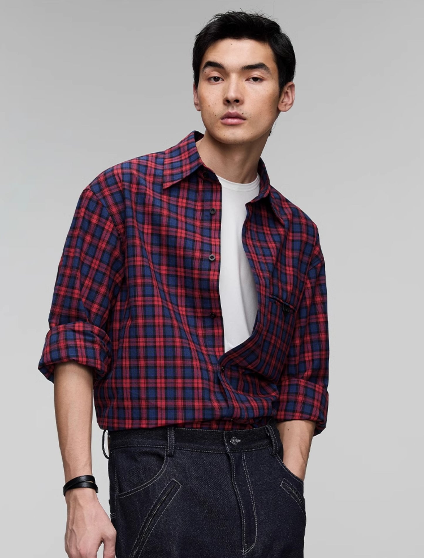 Drop Shoulder Casual Shirt
