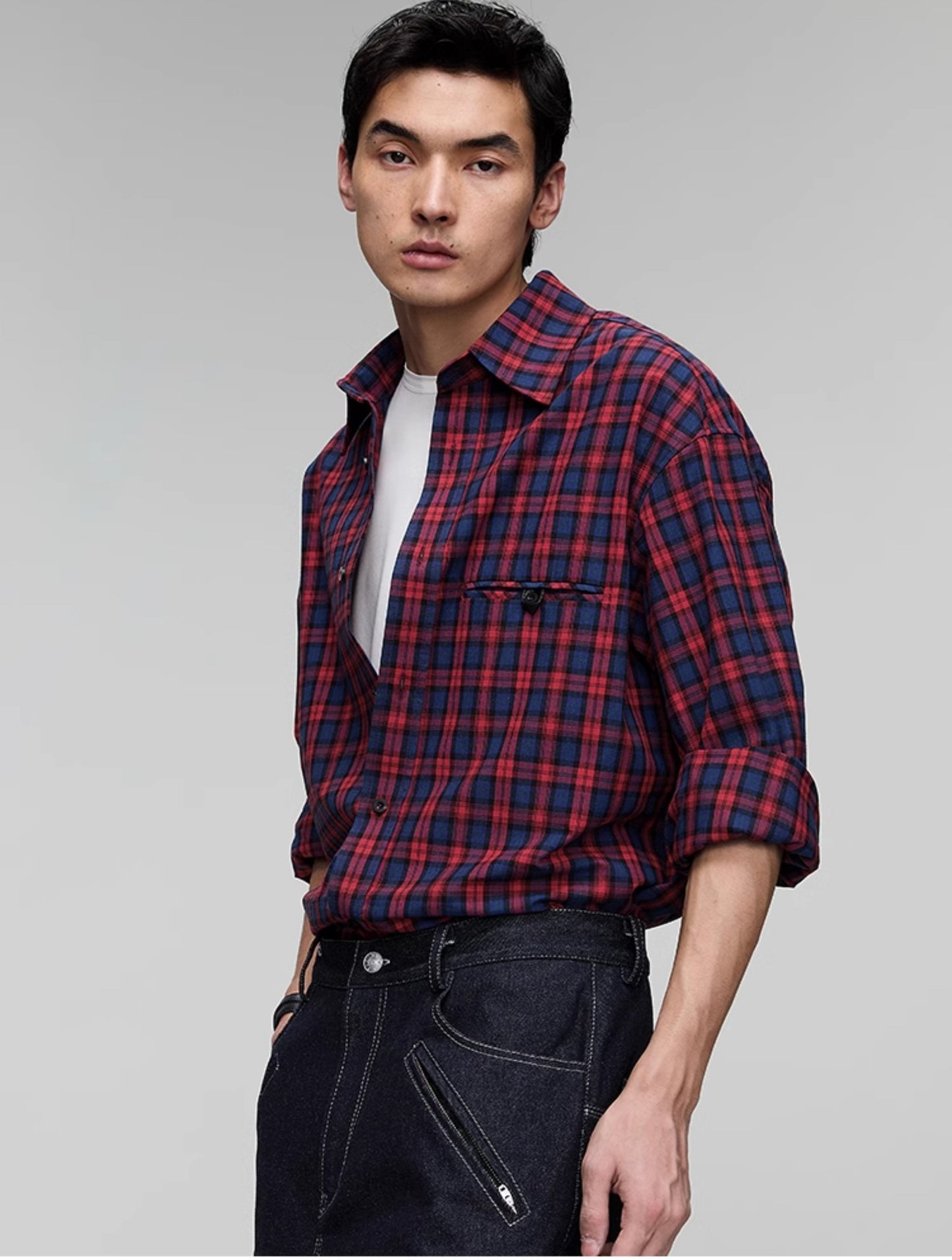 Drop Shoulder Casual Shirt