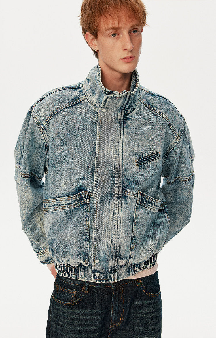 Distressed Workwear Jacket