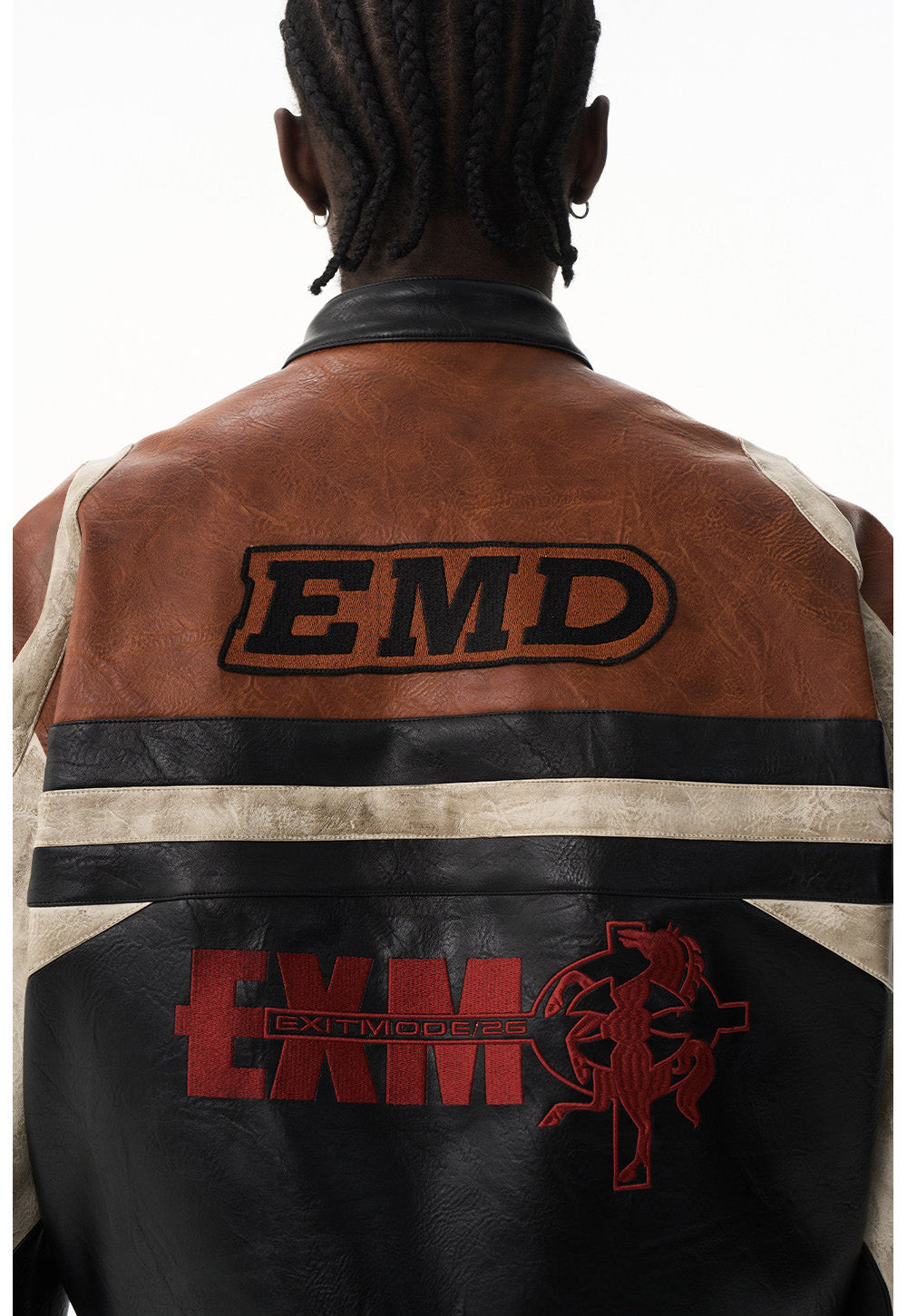 Distressed Leather Jacket