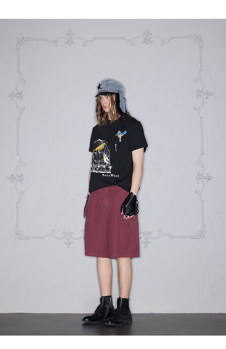 Printed Casual Loose T-shirt