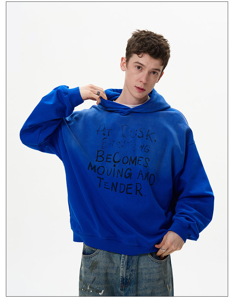 Gradient wash sweatshirt