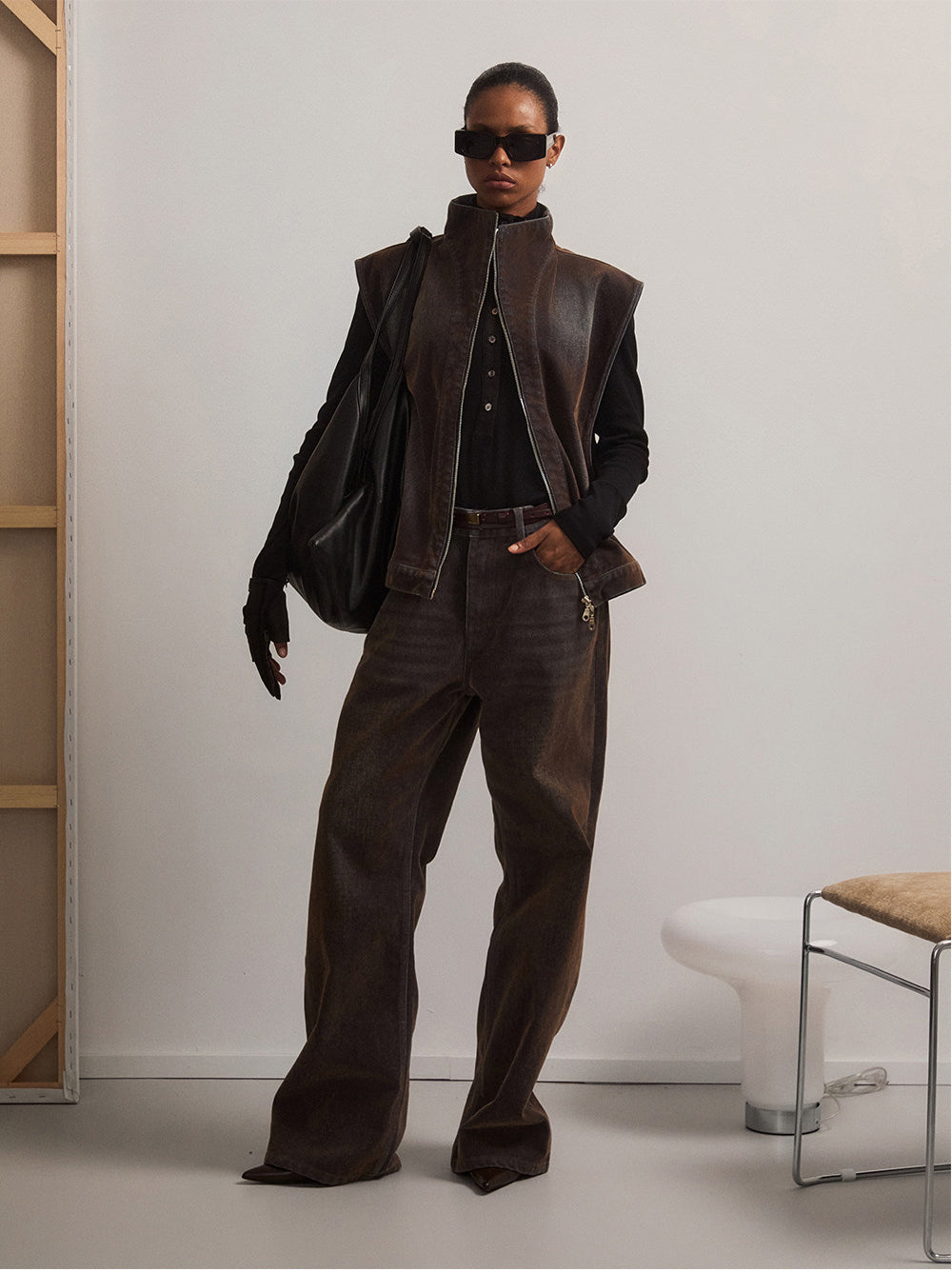 Unisex Straight Jeans