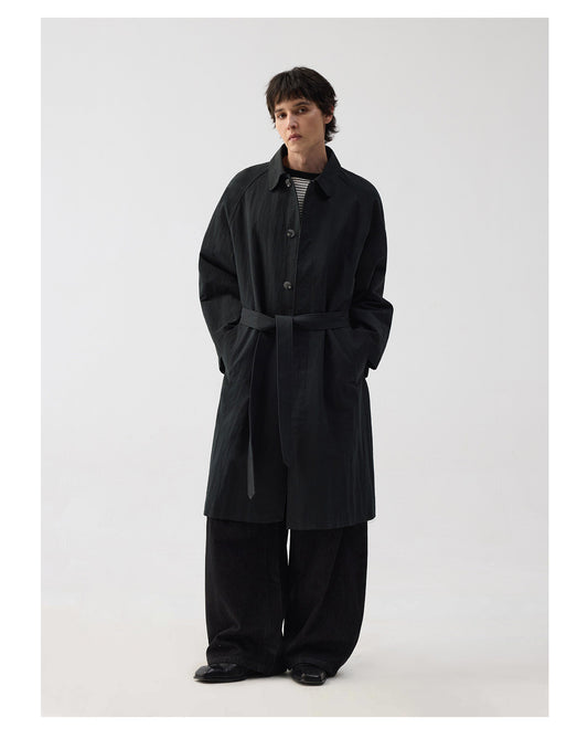 Lightweight Long Trench Coat