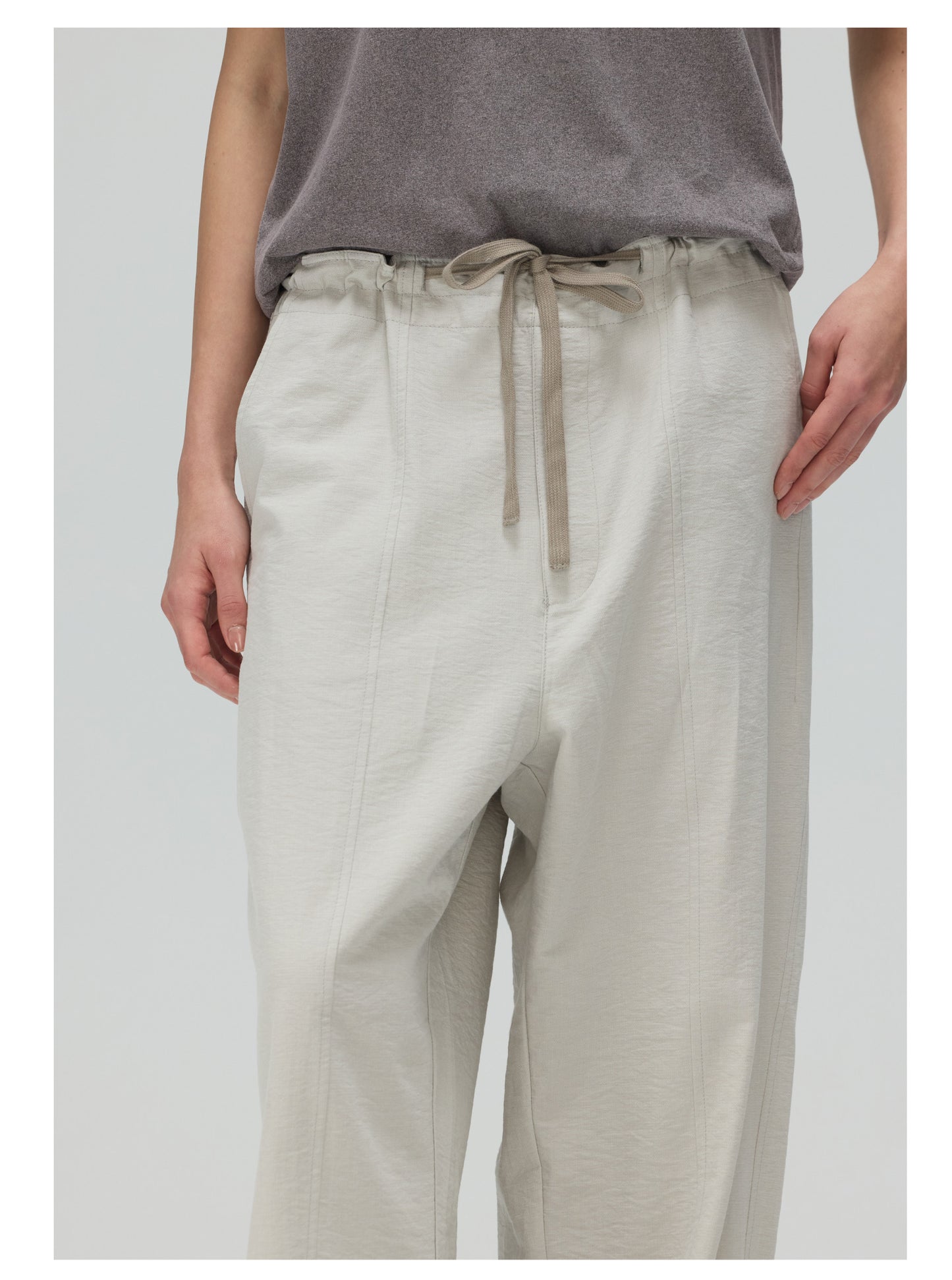 Drawstring Casual Pants