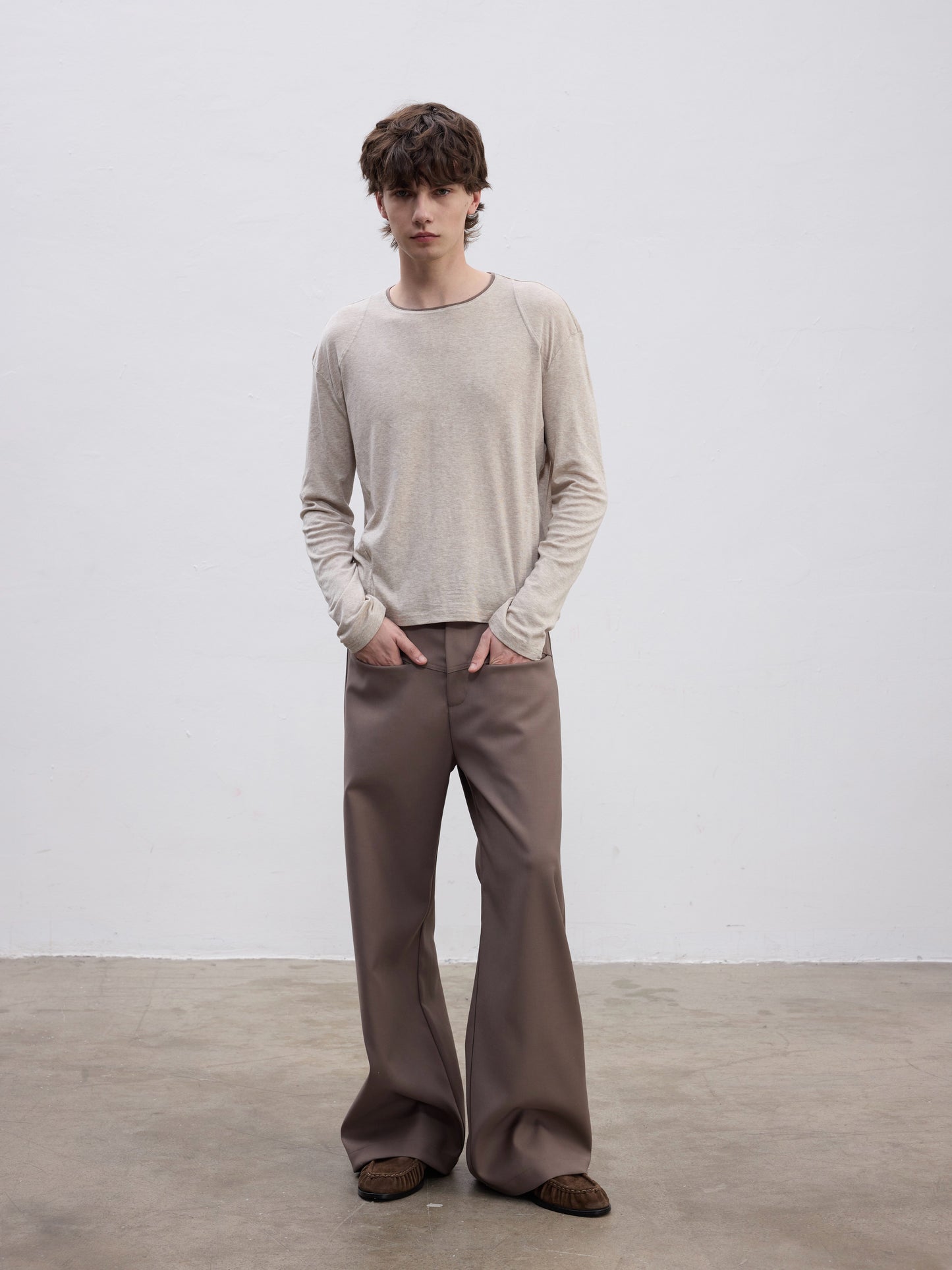 Color Block Crew Neck T-Shirt