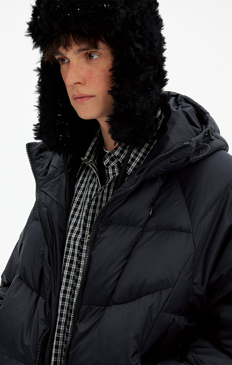 Casual Down Jacket with Hood