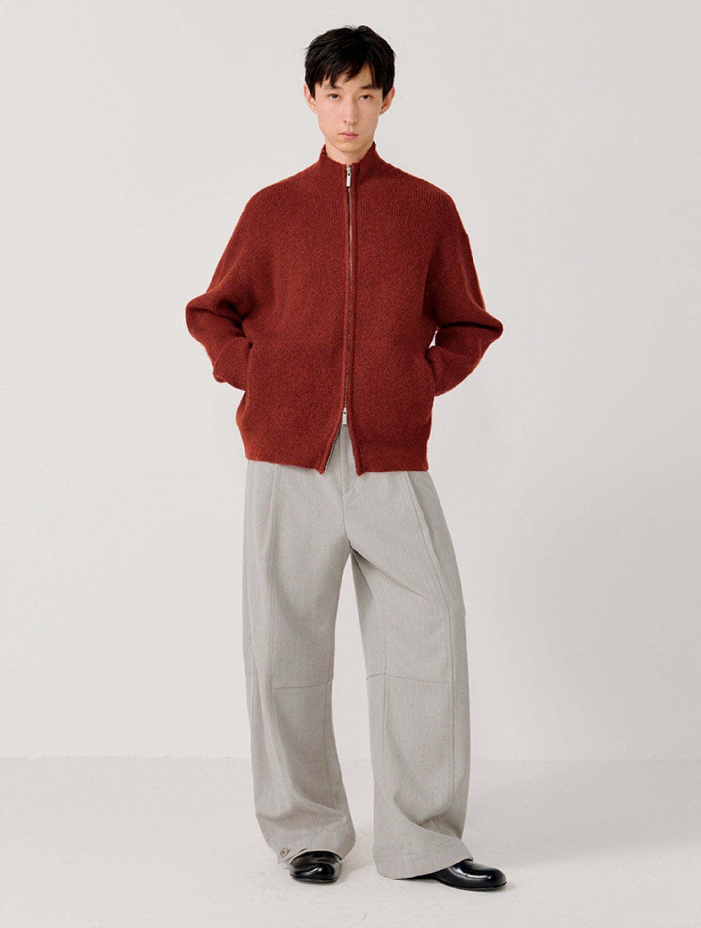Three-Dimensional Construction Casual Pants