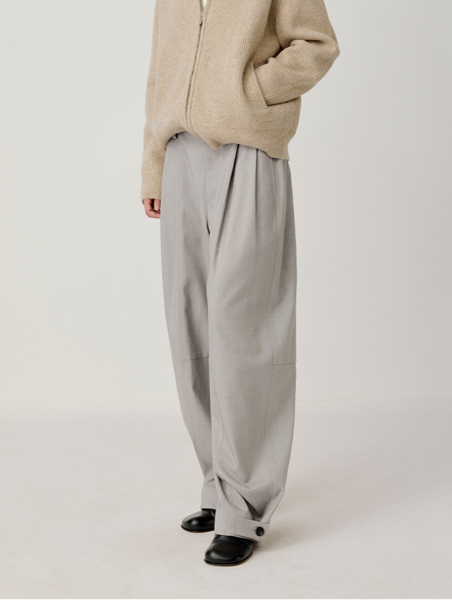 Three-Dimensional Construction Casual Pants