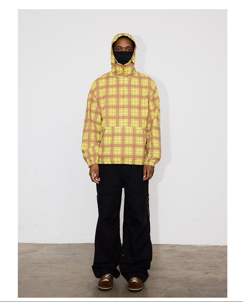 Half-Zip Hooded Jacket